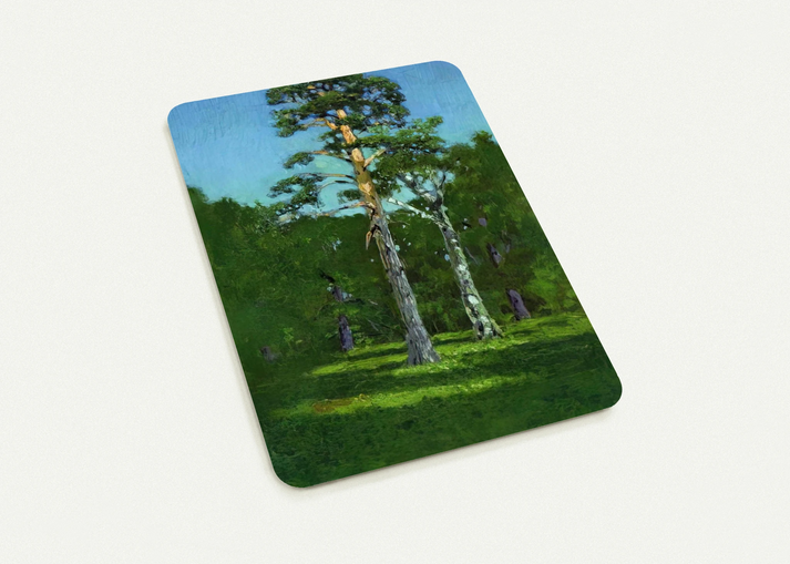 Pine By Arkhyp Kuindzhi Pack of 10 Post Cards | Arkhyp Kuindzhi Post Cards | A6 (10.5 x 14.8 cm) - 4.1 x 5.8 inches