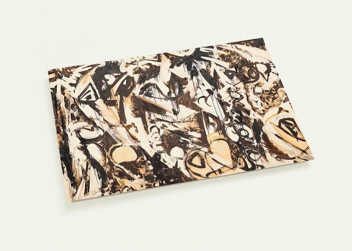Cool White By Lee Krasner Pack of 10 Post Cards | Lee Krasner Post Cards | A6 (10.5 x 14.8 cm) - 4.1 x 5.8 inches