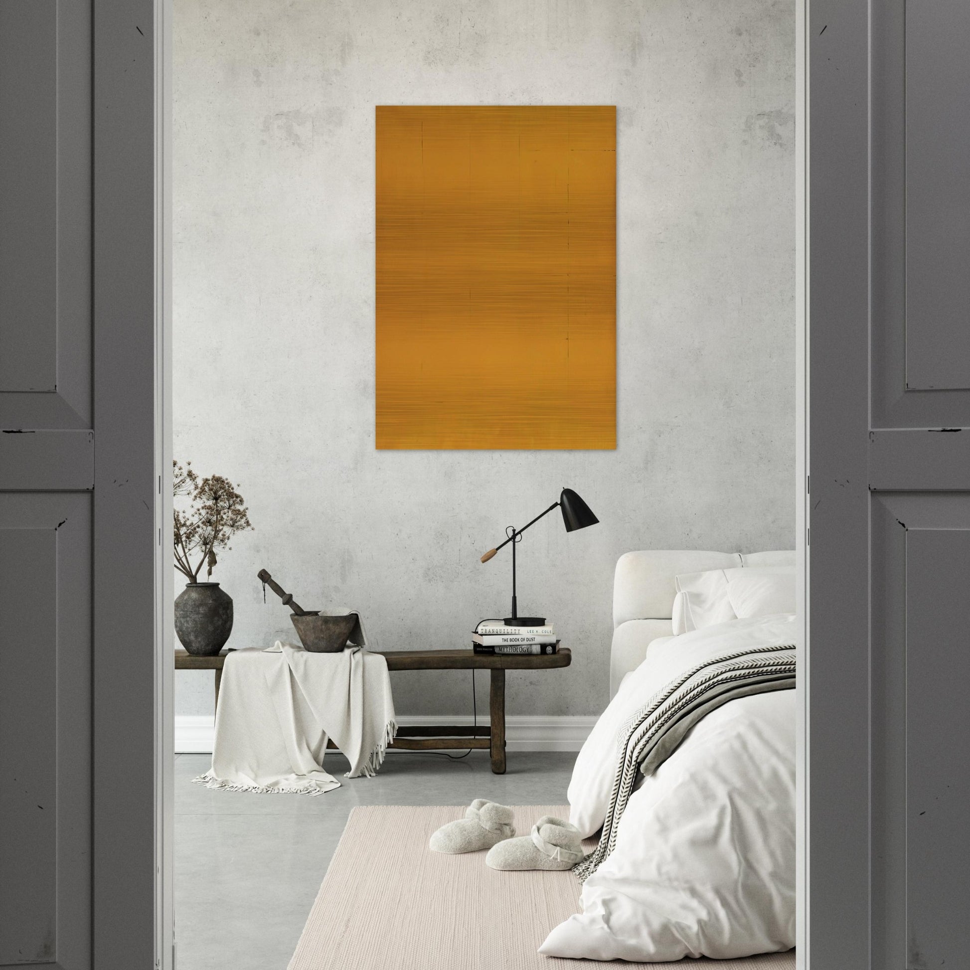 Solare - 1962 - Mario Schifano Brushed Aluminum Print - 70x100 cm / 28x40 inches | Mario Schifano Aluminum Print | Mario Schifano Prints