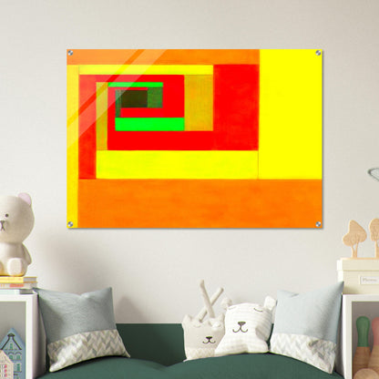 Etudes Bauhaus C - 1929 - Victor Vasarely Acrylic Print - 70x100 cm / 28x40″ inches