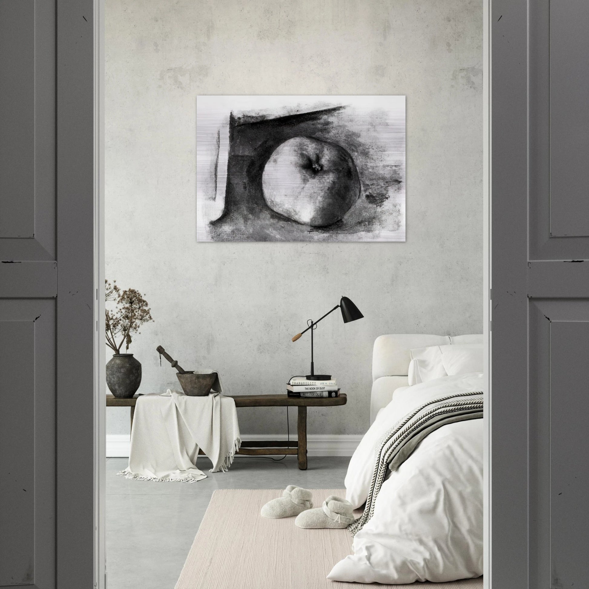 Apple - 1914 - Pablo Picasso Brushed Aluminum Print - 70x100 cm / 28x40 inches | Pablo Picasso Aluminum Print | Pablo Picasso Prints