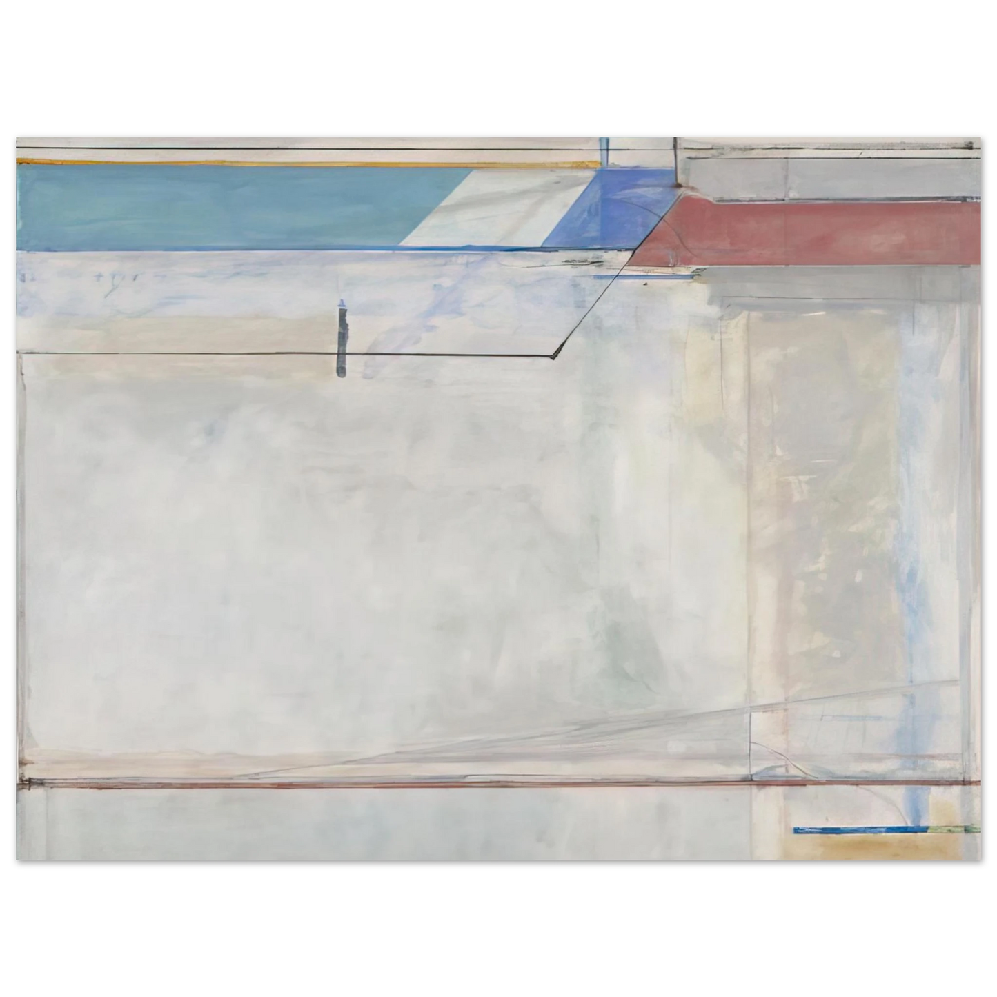 Richard Diebenkorn - Ocean Park #63  75x100 cm / 30x40inches Fine Art Poster