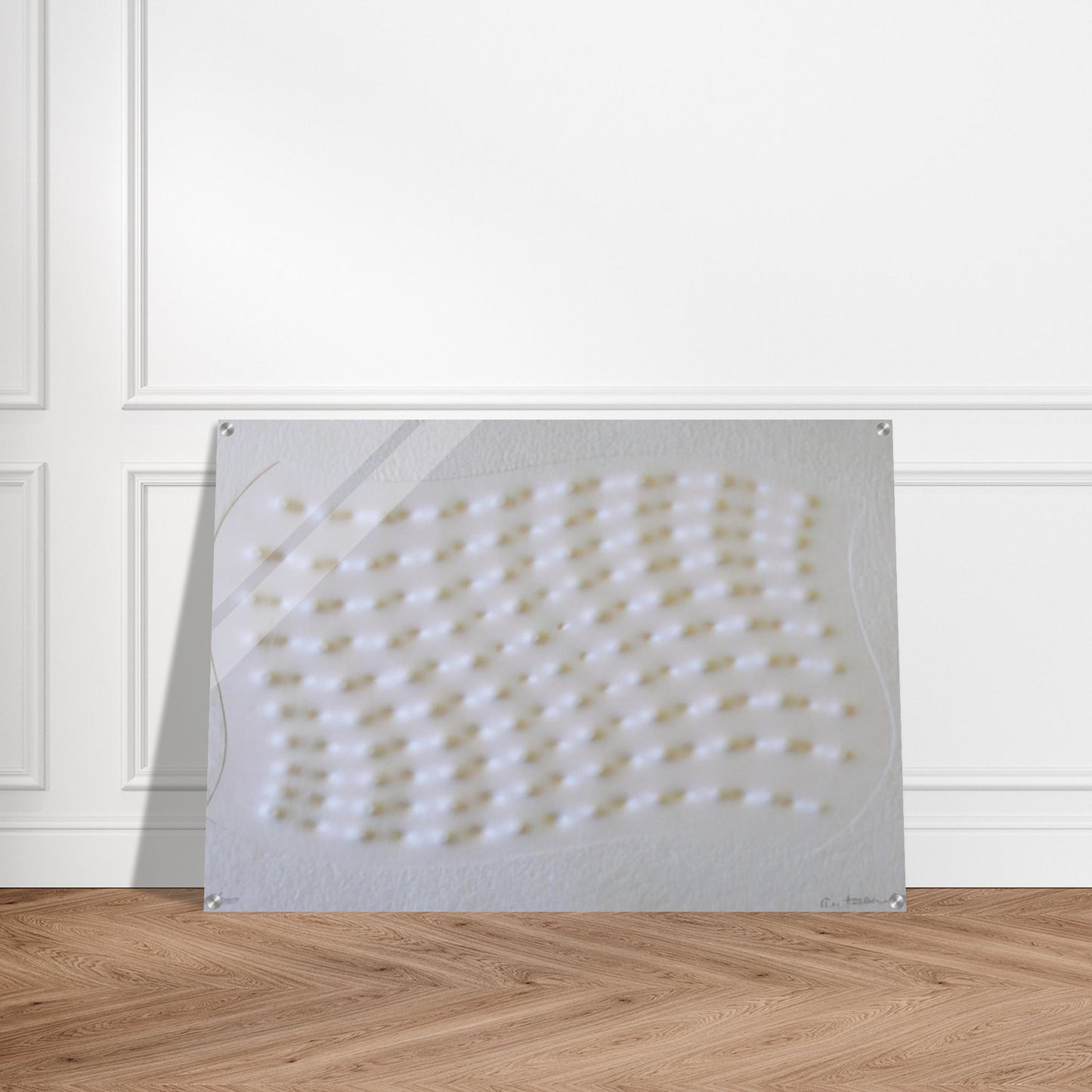 Superficie III - 1995 - Enrico Castellani Acrylic Print - 70x100 cm / 28x40″ inches | Enrico Castellani Wall Art | Enrico Castellani Prints