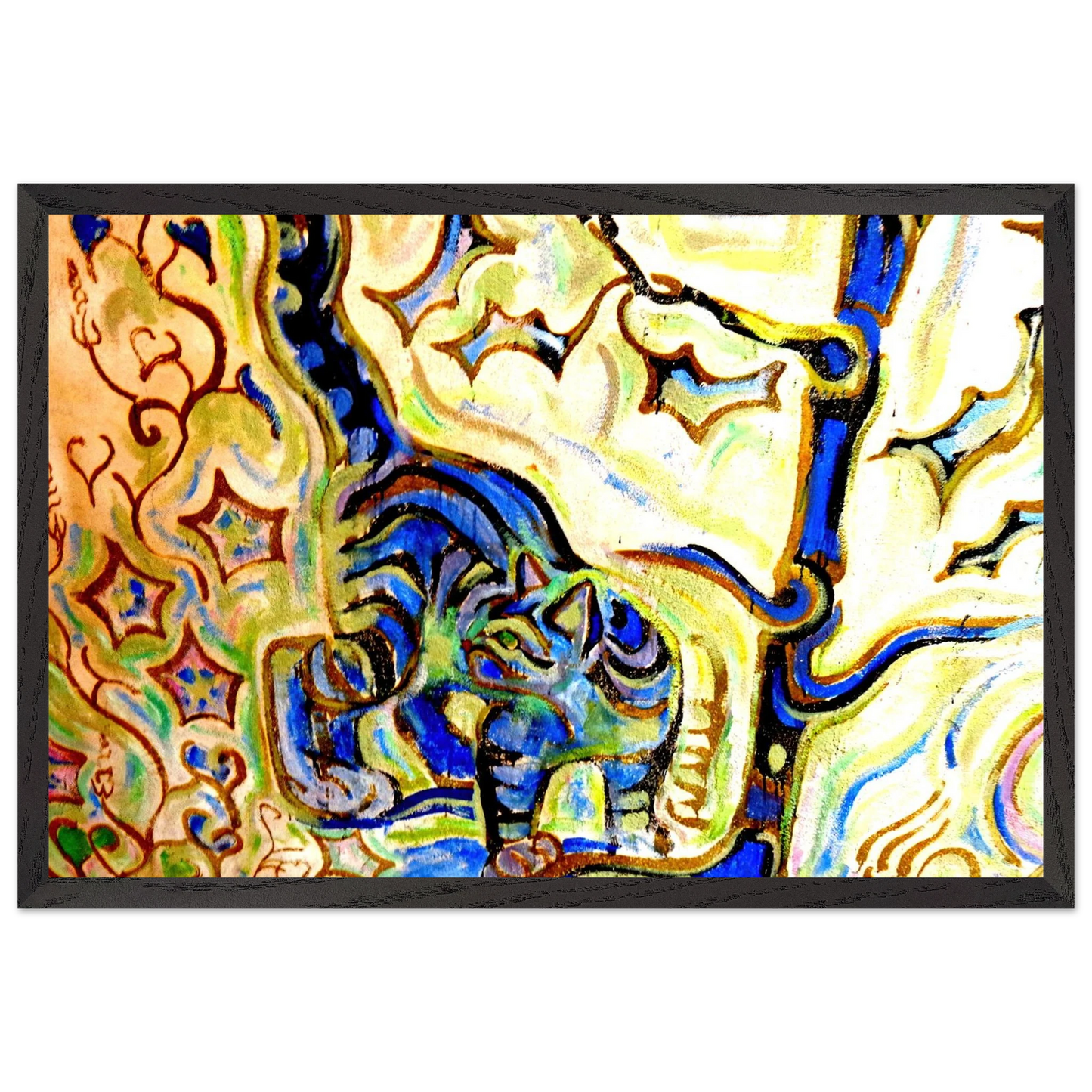 Walter Inglis Anderson - Walter Anderson Wall art - 20x25 cm / 8x10 inches - Premium Wooden Framed Poster With Fine Art Paper-canvas - White frame