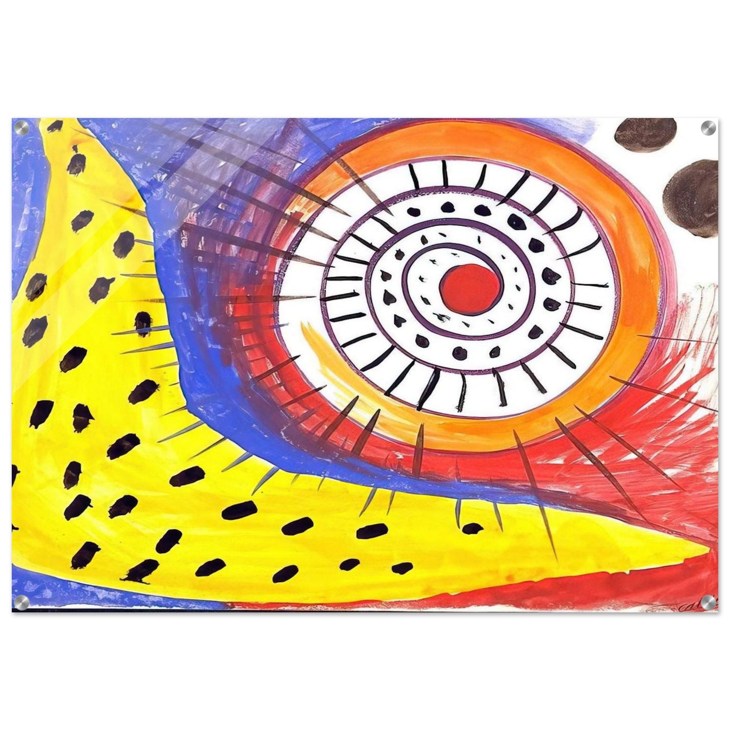 SPIRAL COMPOSITION 1970 - Alexander Calder Acrylic Print - 70x100 cm / 28x40″ inches | Alexander Calder Wall Art | Alexander Calder Prints