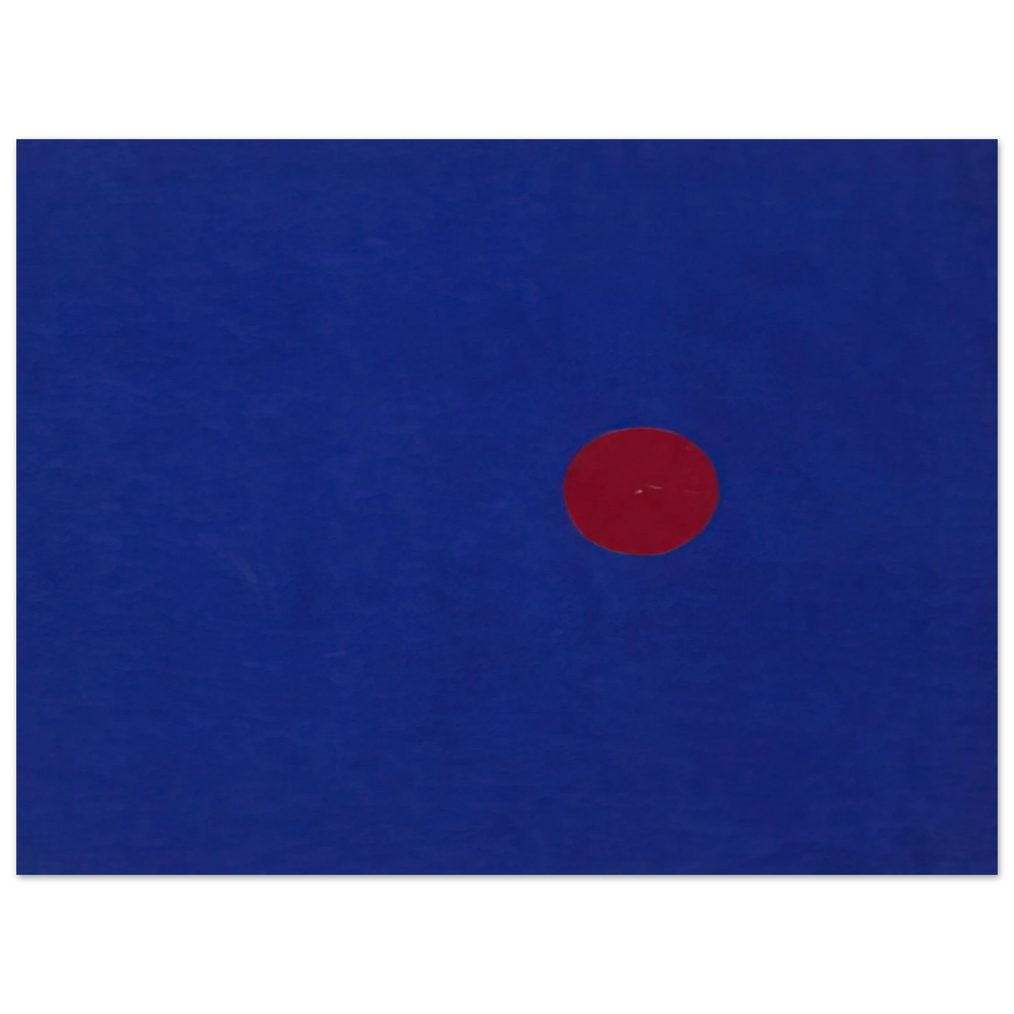 Ellsworth Kelly - Red and Blue from the series Line Form Color  75x100 cm / 30x40inches Fine Art Poster