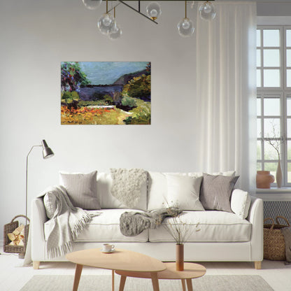 LANDSCAPE 1898 - Henri Matisse Brushed Aluminum Print - 70x100 cm / 28x40 inches | Henri Matisse Aluminum Print | Henri Matisse Prints