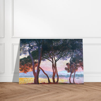 Juan-les-Pins - claude monet Brushed Aluminum Print - 70x100 cm / 28x40 inches | claude monet Aluminum Print | claude monet Prints
