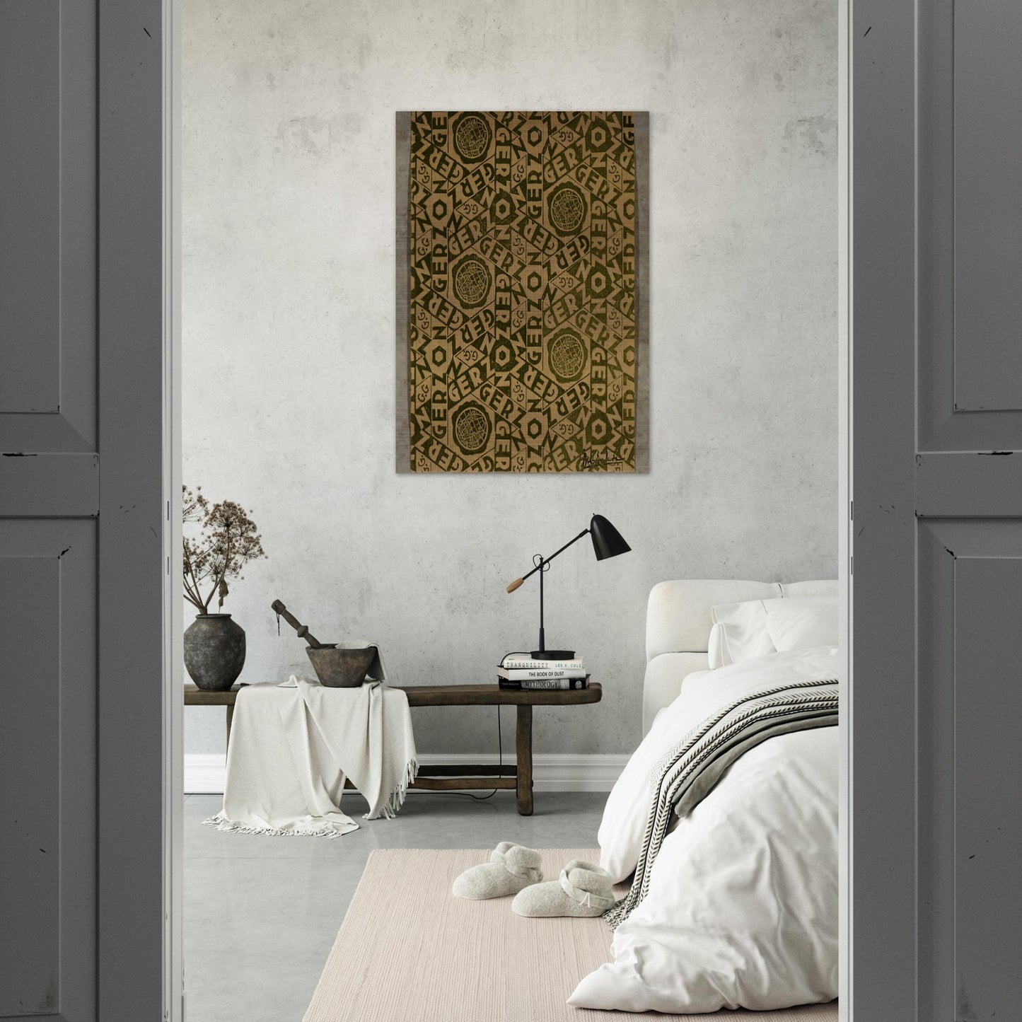 ESCHER (19) - MC Escher Brushed Aluminum Print - 70x100 cm / 28x40 inches | MC Escher Aluminum Print | MC Escher Prints