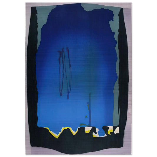 Freefall - 1992 - Helen Frankenthaler Brushed Aluminum Print - 70x100 cm / 28x40 inches | Helen Frankenthaler Aluminum Print | Helen Frankenthaler Prints