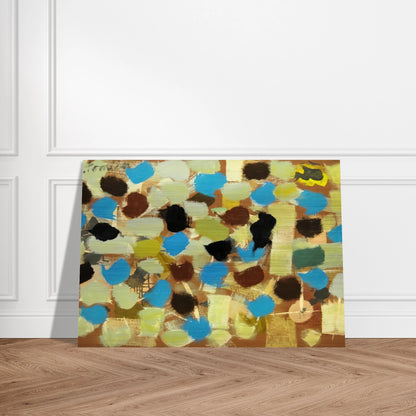 Number 7 - 1953 - Bradley Walker Tomlin Brushed Aluminum Print - 70x100 cm / 28x40 inches | Bradley Walker Tomlin Aluminum Print | Bradley Walker Tomlin Prints