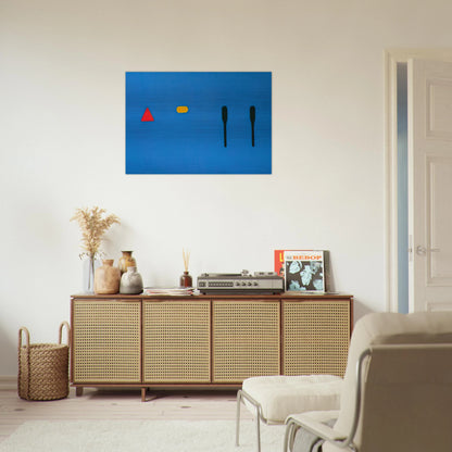 Untitled - 1968 - Ron Gorchov Brushed Aluminum Print - 70x100 cm / 28x40 inches | Ron Gorchov Aluminum Print | Ron Gorchov Prints
