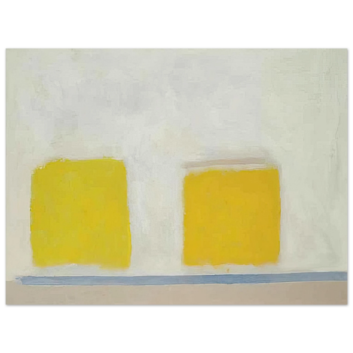 Theodoros Stamos - Twin Sun-Box - 1965  75x100 cm / 30x40inches Fine Art Poster