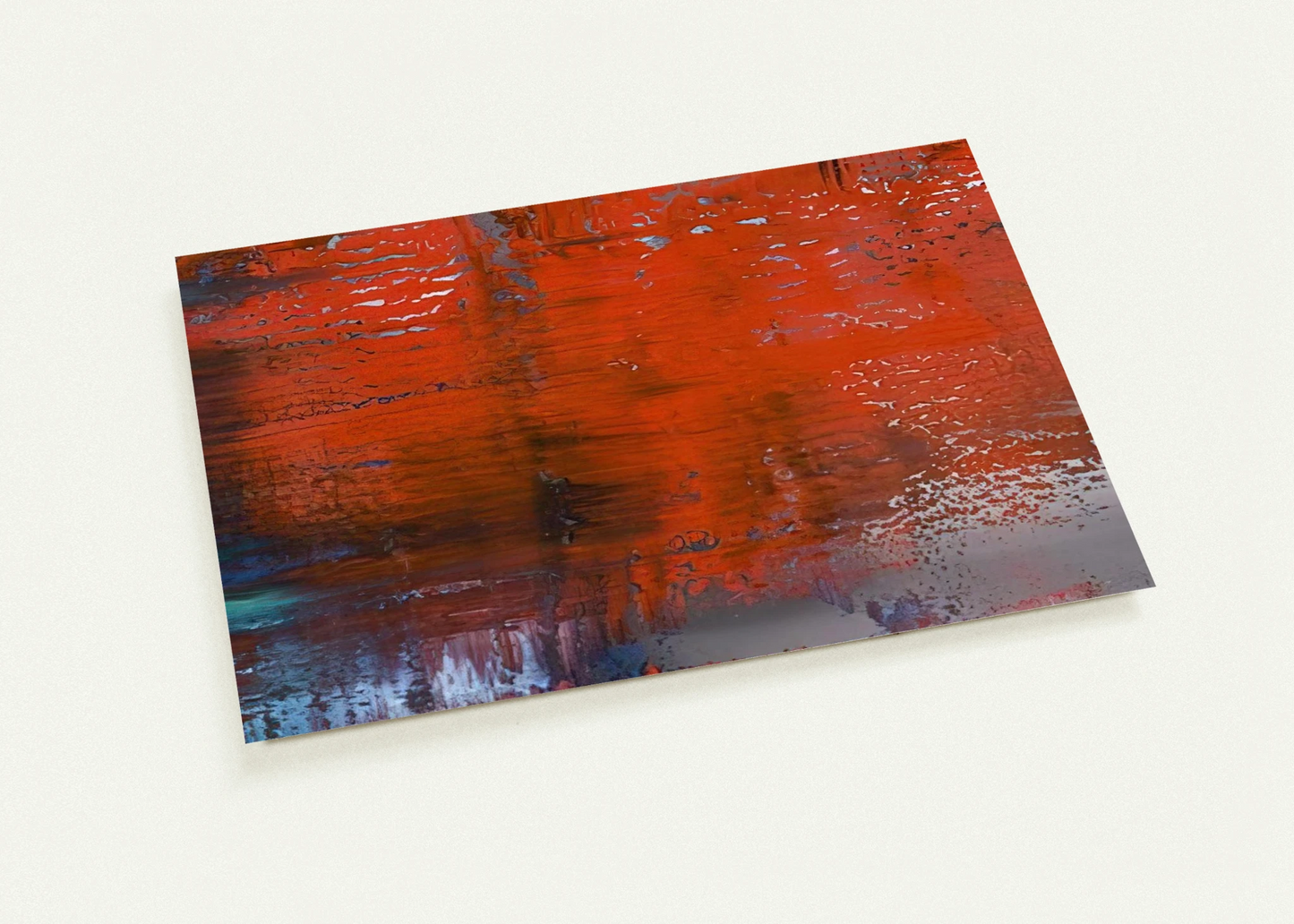 ABSTRACT PAINTING 805 4 By Gerhard Richter Pack of 10 Post Cards | Gerhard Richter Post Cards | A6 (10.5 x 14.8 cm) - 4.1 x 5.8 inches