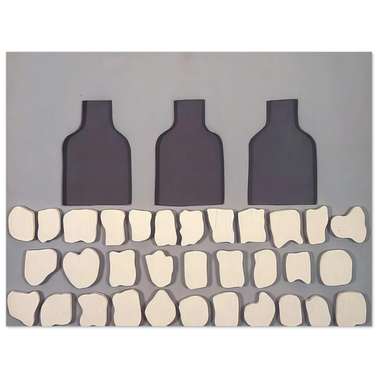 Forrest Bess - The Three Doors - 1959  75x100 cm / 30x40inches Fine Art Poster