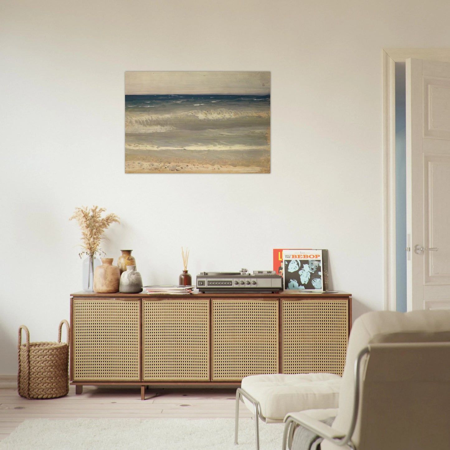 Surf. Crimea - Arkhyp Kuindzhi Brushed Aluminum Print - 70x100 cm / 28x40 inches | Arkhyp Kuindzhi Aluminum Print | Arkhyp Kuindzhi Prints
