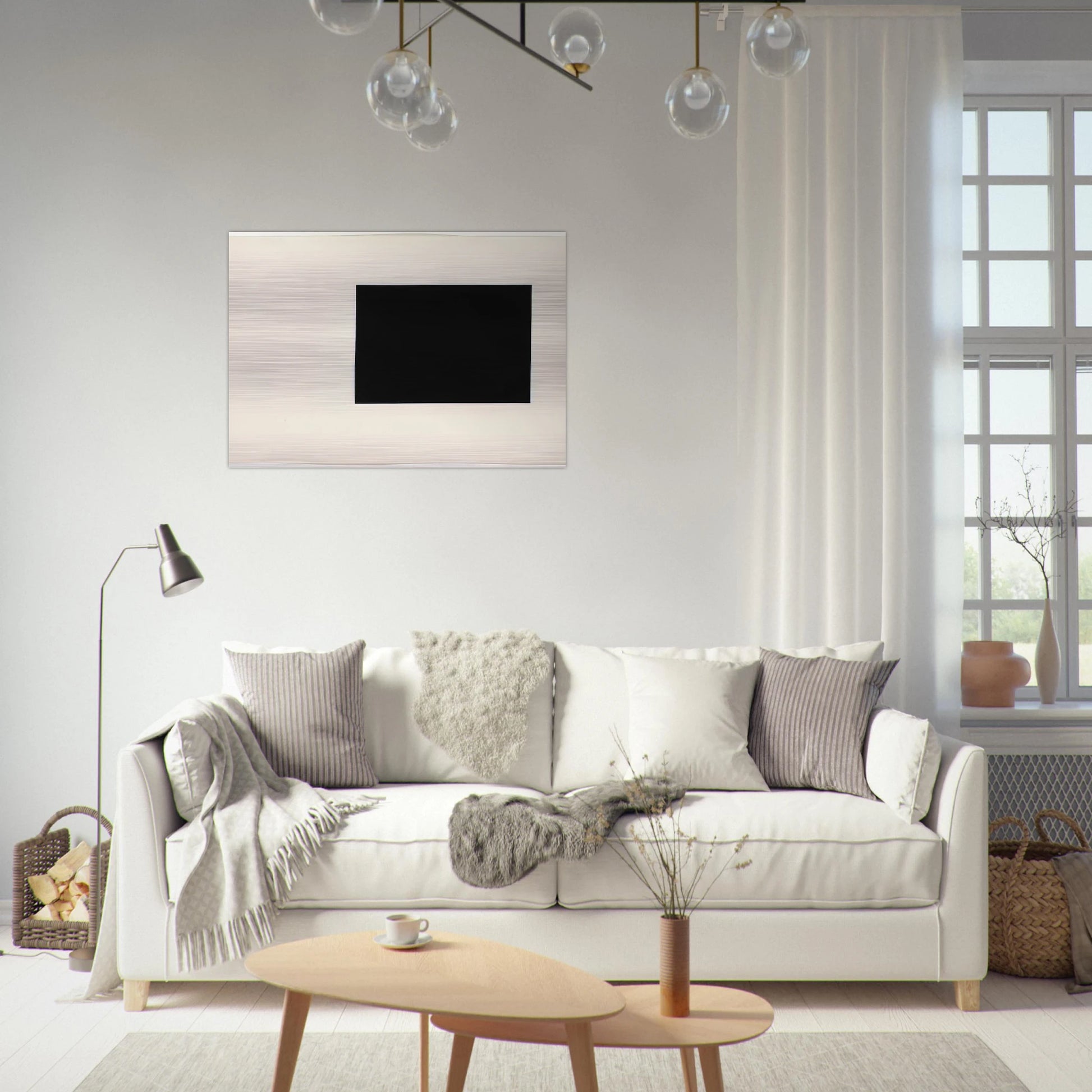 Square Form - Ellsworth Kelly Brushed Aluminum Print - 70x100 cm / 28x40 inches | Ellsworth Kelly Aluminum Print | Ellsworth Kelly Prints