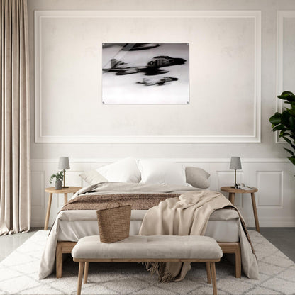 PHANTOM INTERCEPTORS - Gerhard Richter Acrylic Print - 70x100 cm / 28x40″ inches