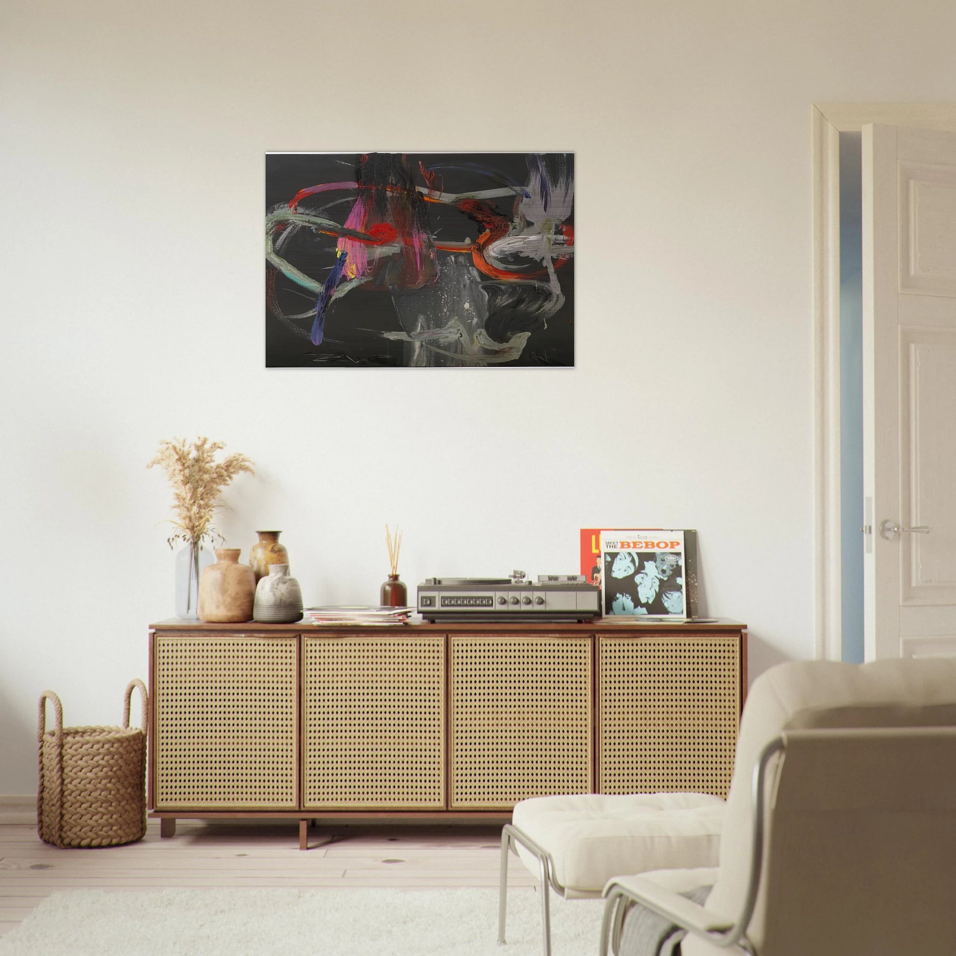 I Saw That #281 - 1984 - Stephen Mueller Brushed Aluminum Print - 70x100 cm / 28x40 inches | Stephen Mueller Aluminum Print | Stephen Mueller Prints