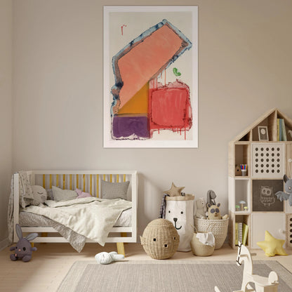Anking - 1979 - John Hoyland Art Prints - 100x150 cm / 40x60″ inches | John Hoyland Poster | John Hoyland Prints