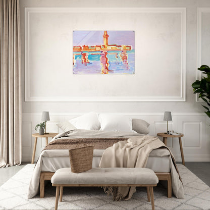 Untitled - 1955 - Charles Lapicque Acrylic Print - 70x100 cm / 28x40″ inches | Charles Lapicque Wall Art | Charles Lapicque Prints