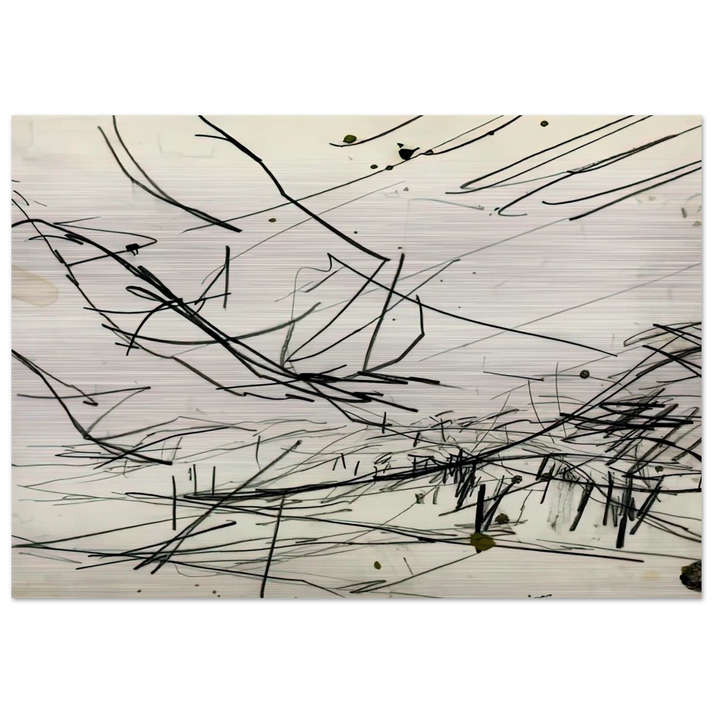 WORKING DRAWING FOR PRIMROSE HILL - Frank Auerbach Brushed Aluminum Print - 70x100 cm / 28x40 inches | Frank Auerbach Aluminum Print | Frank Auerbach Prints