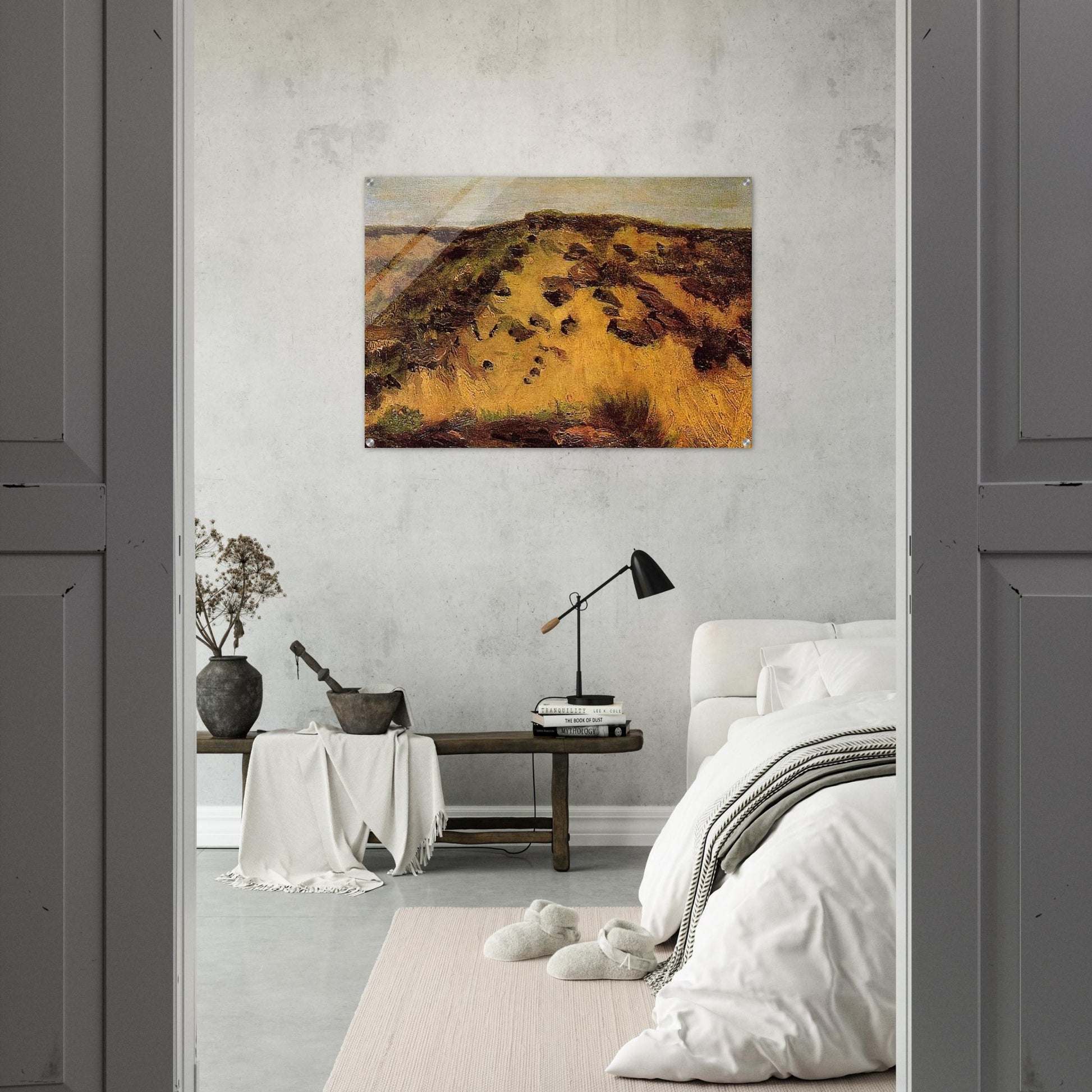 Dunes - Vincent van Gogh Acrylic Print - 70x100 cm / 28x40″ inches | Vincent van Gogh Wall Art | Vincent van Gogh Prints