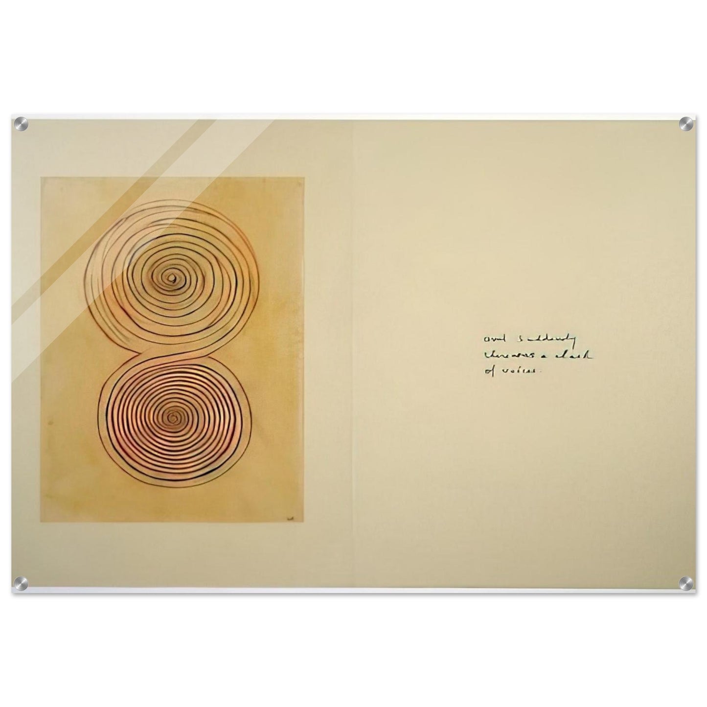 SUBLIMATION 2002 2 - Louise Bourgeois Acrylic Print - 70x100 cm / 28x40″ inches