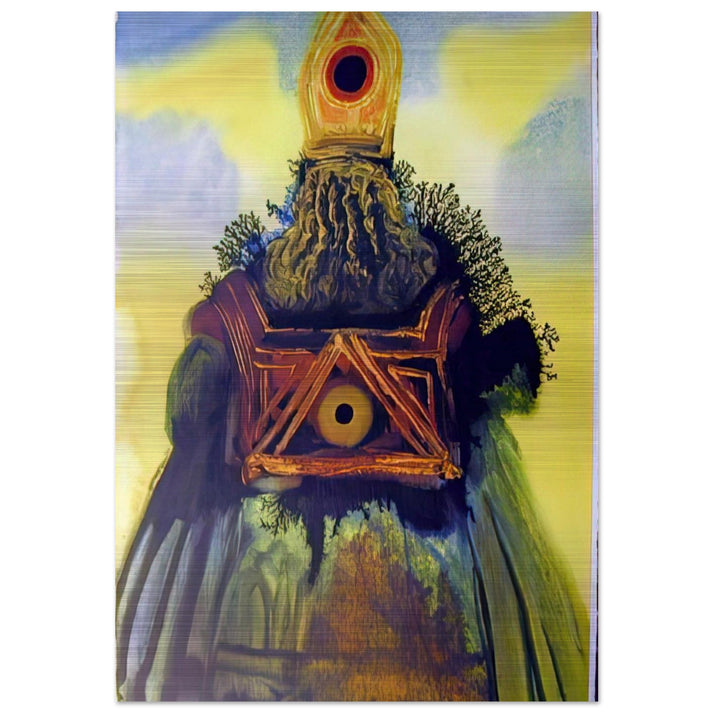 ARCA FOEDERIS 1967 - Salvador Dali Brushed Aluminum Print - 70x100 cm / 28x40 inches | Salvador Dali Aluminum Print | Salvador Dali Prints