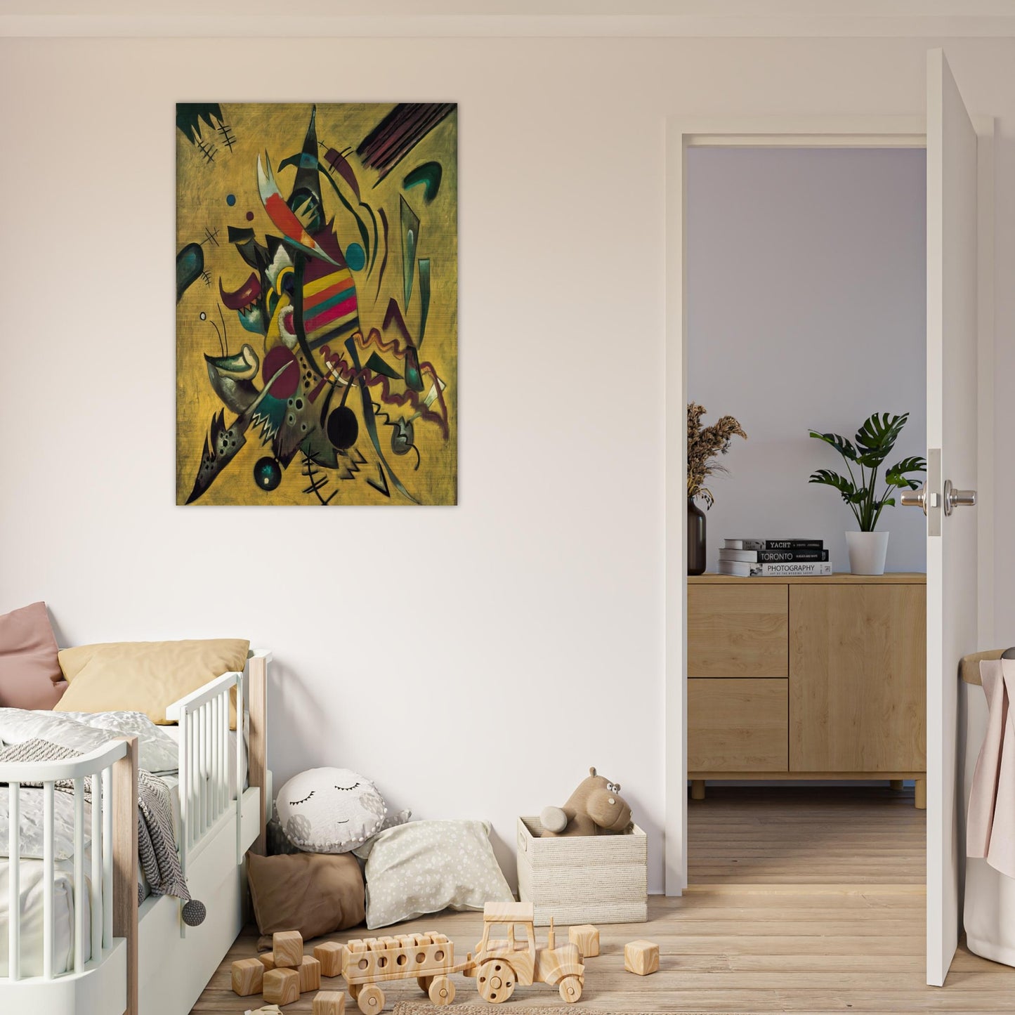 NOT_DETECTED_189366 - Wassily Kandinsky Brushed Aluminum Print - 70x100 cm / 28x40 inches | Wassily Kandinsky Aluminum Print | Wassily Kandinsky Prints
