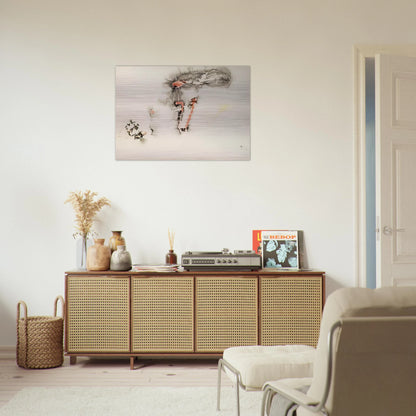 UNTITLED - Henri Michaux Brushed Aluminum Print - 70x100 cm / 28x40 inches | Henri Michaux Aluminum Print | Henri Michaux Prints