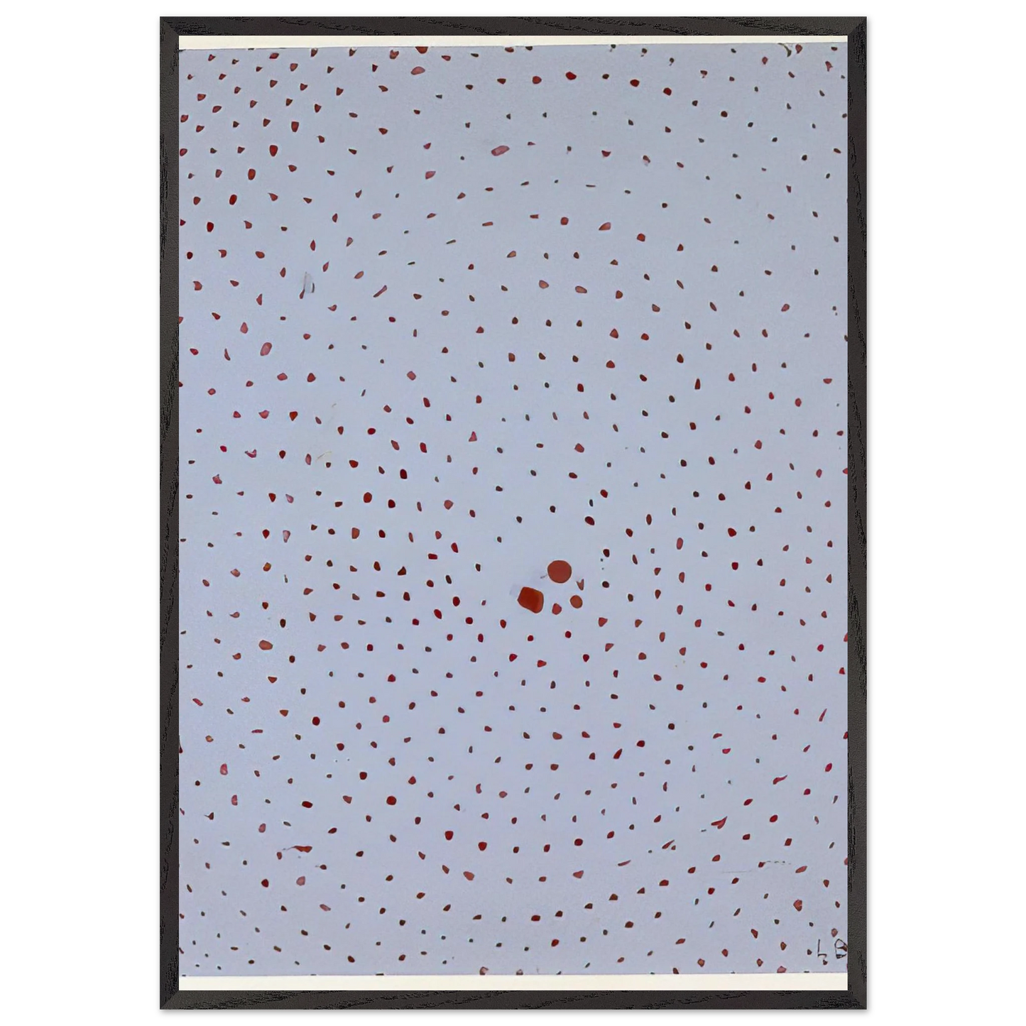 UNTITLED 11 - Louise Bourgeois 70x100 cm / 28x40 inches Framed Art Print – Black Wooden Frame