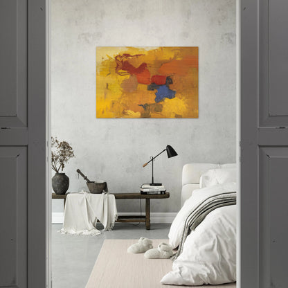 BALADA 1959 - Esteban Vicente Brushed Aluminum Print - 70x100 cm / 28x40 inches | Esteban Vicente Aluminum Print | Esteban Vicente Prints