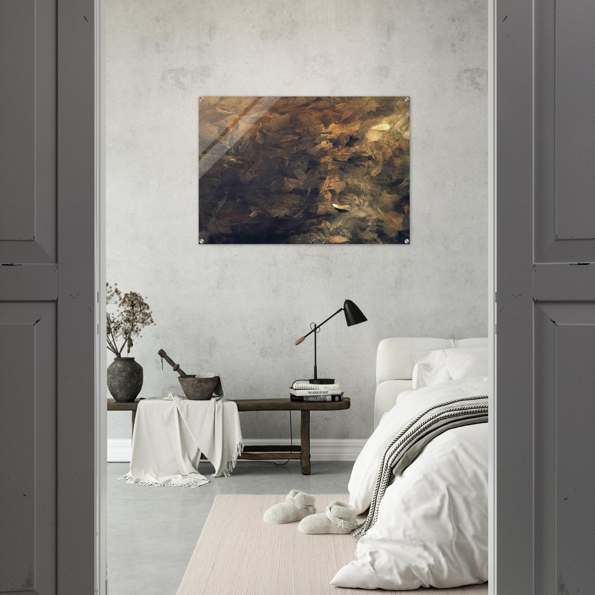 THIN ICE - Andrew Wyeth Acrylic Print - 70x100 cm / 28x40″ inches