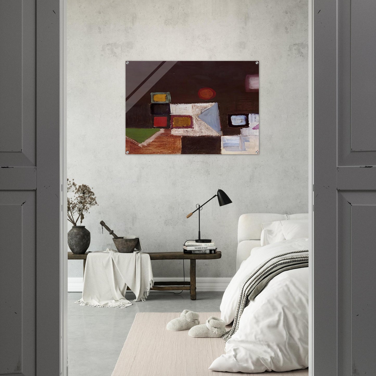 Untitled - 1948 - Victor Pasmore Acrylic Print - 70x100 cm / 28x40″ inches