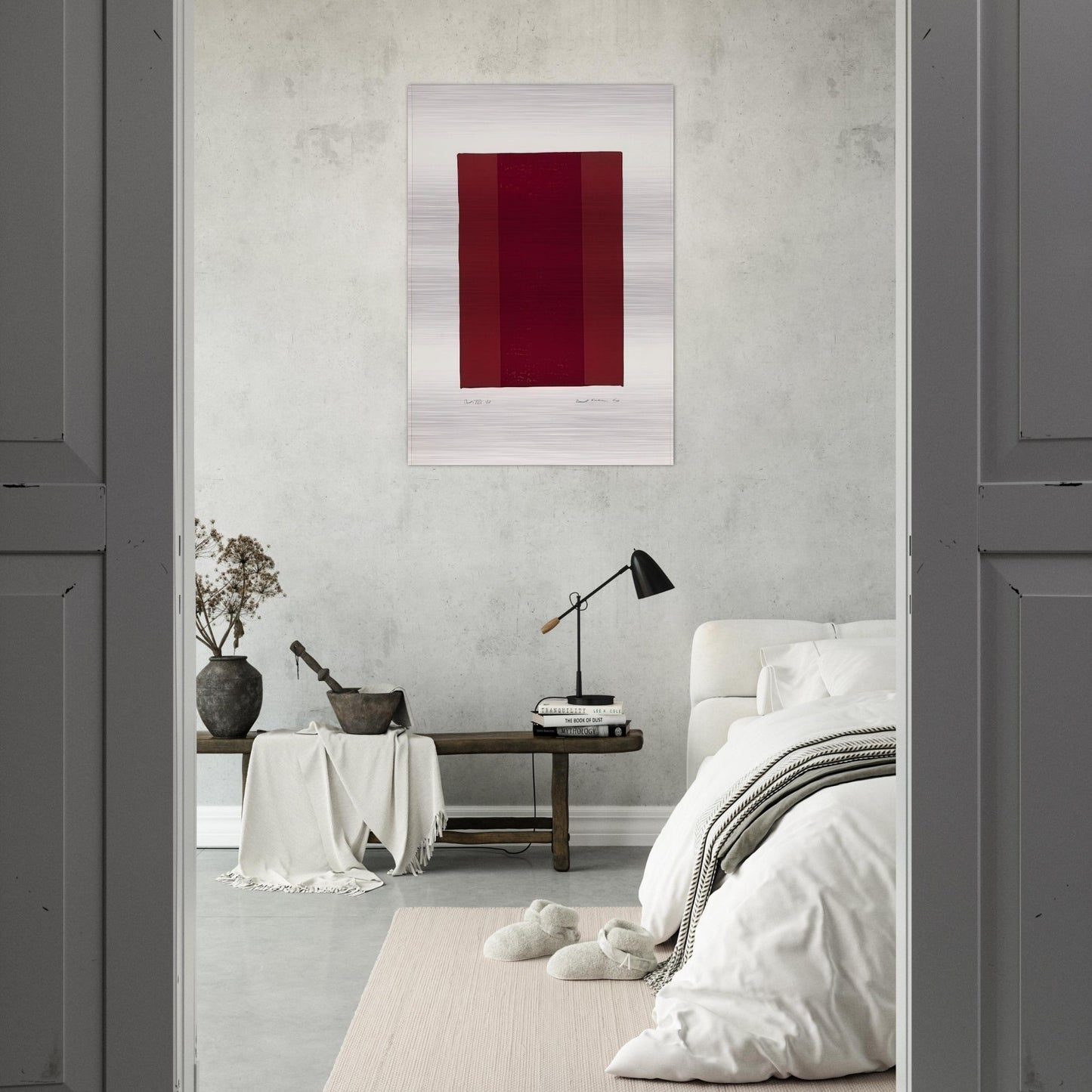 Canto XVIII - Barnett Newman Brushed Aluminum Print - 70x100 cm / 28x40 inches | Barnett Newman Aluminum Print | Barnett Newman Prints