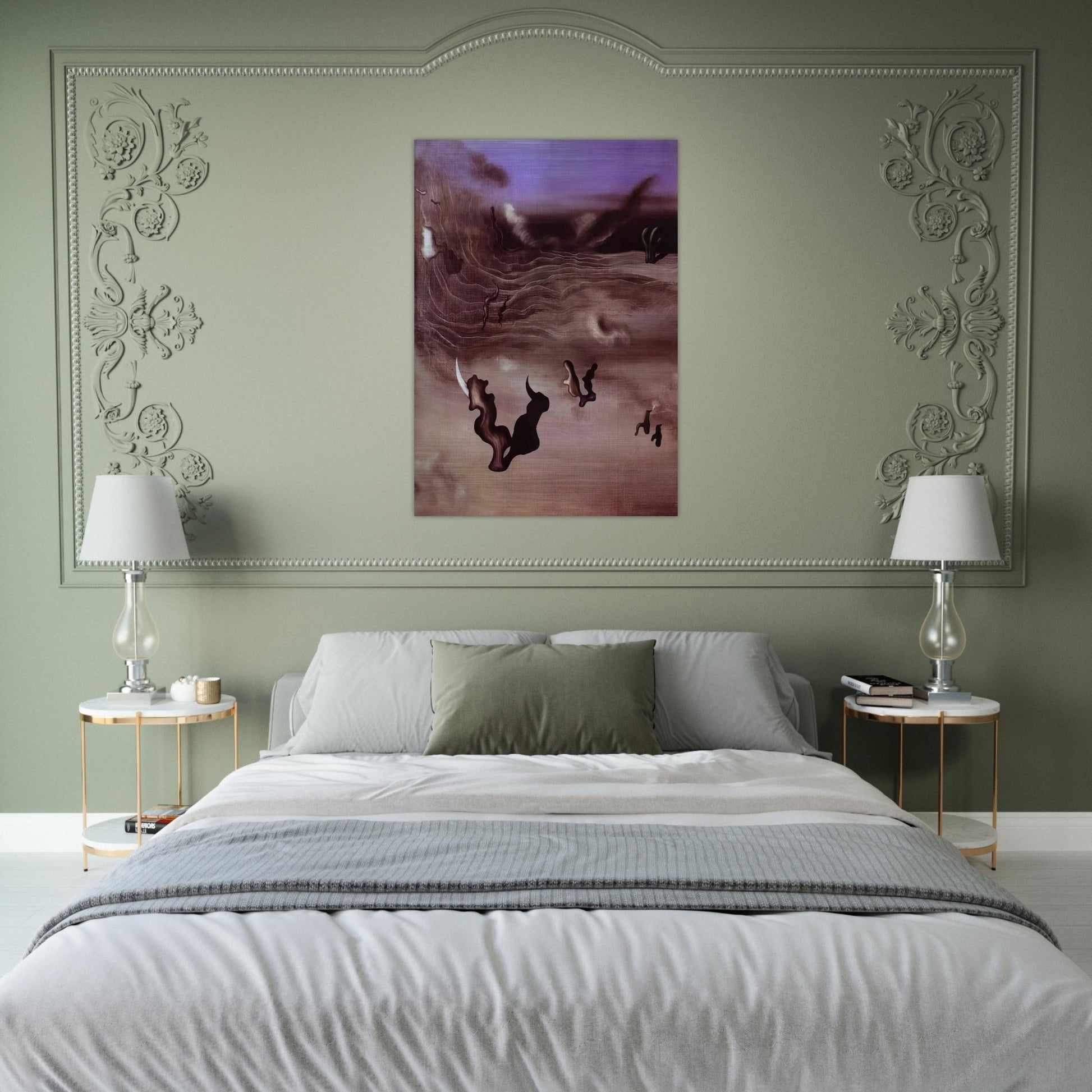 Wind - Yves Tanguy Brushed Aluminum Print - 70x100 cm / 28x40 inches | Yves Tanguy Aluminum Print | Yves Tanguy Prints