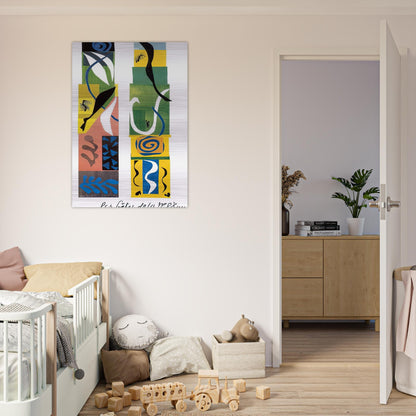 THE BEASTS OF THE SEA 1950 - Henri Matisse Brushed Aluminum Print - 70x100 cm / 28x40 inches | Henri Matisse Aluminum Print | Henri Matisse Prints