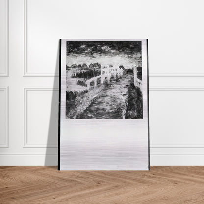 Maruchbrucke - Emil Nolde Brushed Aluminum Print - 70x100 cm / 28x40 inches | Emil Nolde Aluminum Print | Emil Nolde Prints