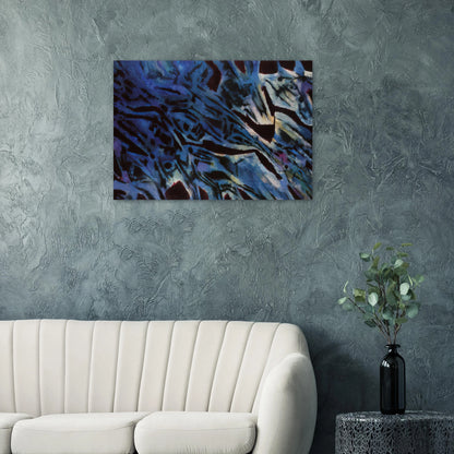 Fishes’ Sanctuary - 1969 - Alfred Manessier Brushed Aluminum Print - 70x100 cm / 28x40 inches | Alfred Manessier Aluminum Print | Alfred Manessier Prints