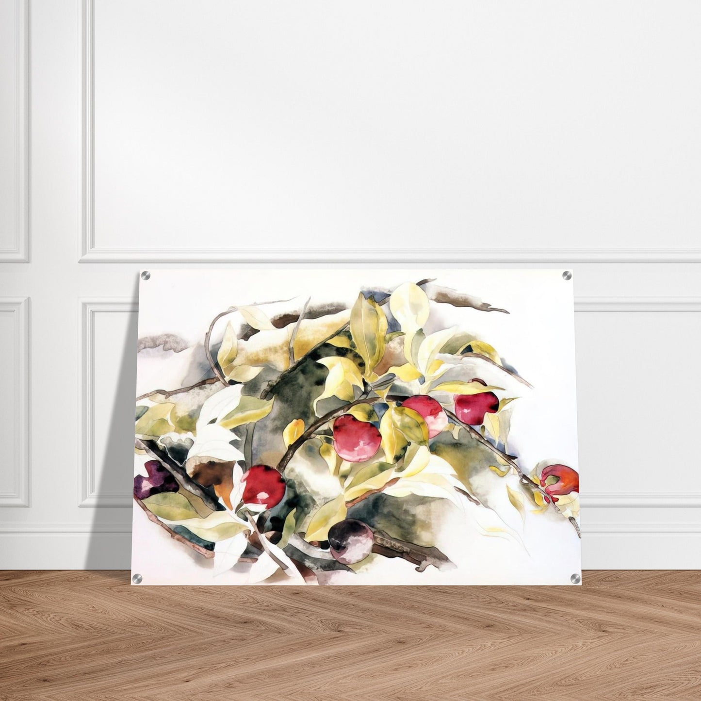 Plums - 1925 - Charles Demuth Acrylic Print - 70x100 cm / 28x40″ inches