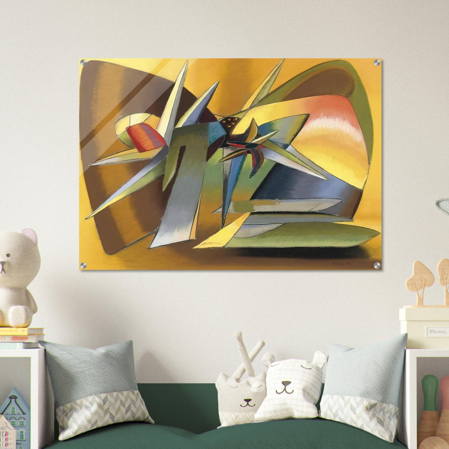 The Desert - 1938 - John Ferren Acrylic Print - 70x100 cm / 28x40″ inches