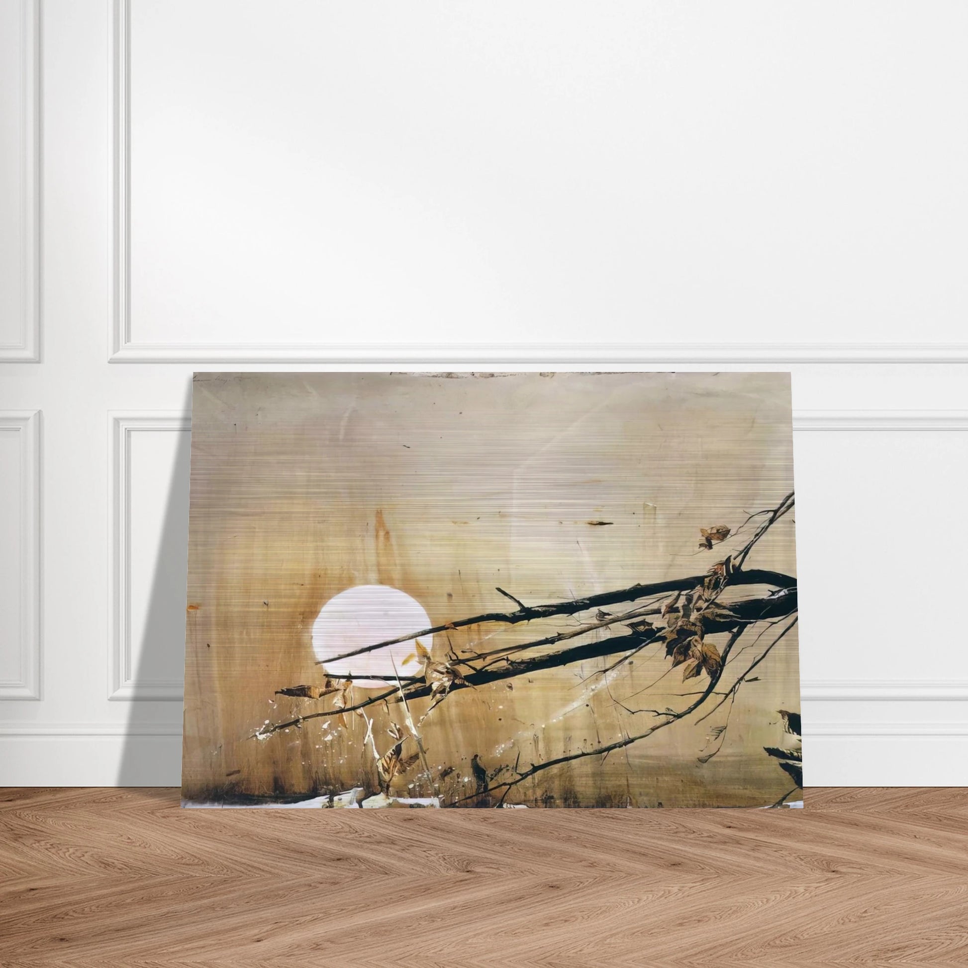 FULL MOON 1980 - Andrew Wyeth Brushed Aluminum Print - 70x100 cm / 28x40 inches | Andrew Wyeth Aluminum Print | Andrew Wyeth Prints