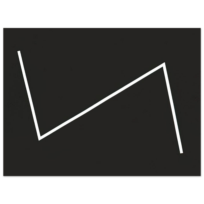 Carmen Herrera - Yesterday - 1987  75x100 cm / 30x40inches Fine Art Poster