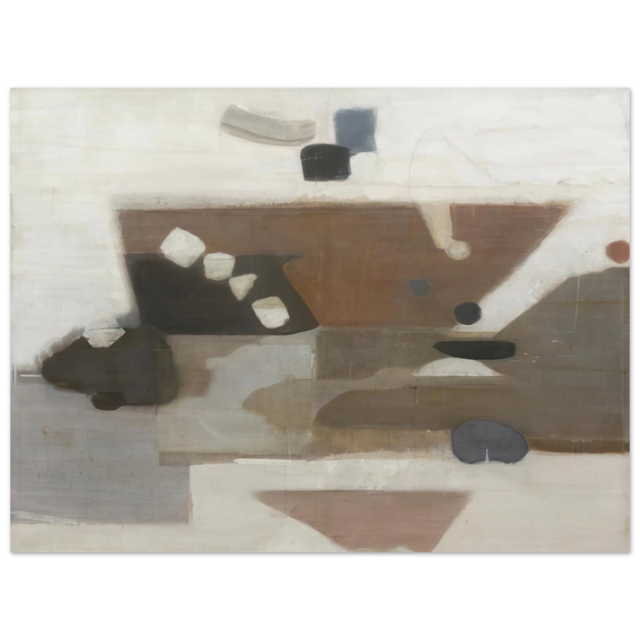 Kenzo Okada - Decision - 1956  75x100 cm / 30x40inches Fine Art Poster