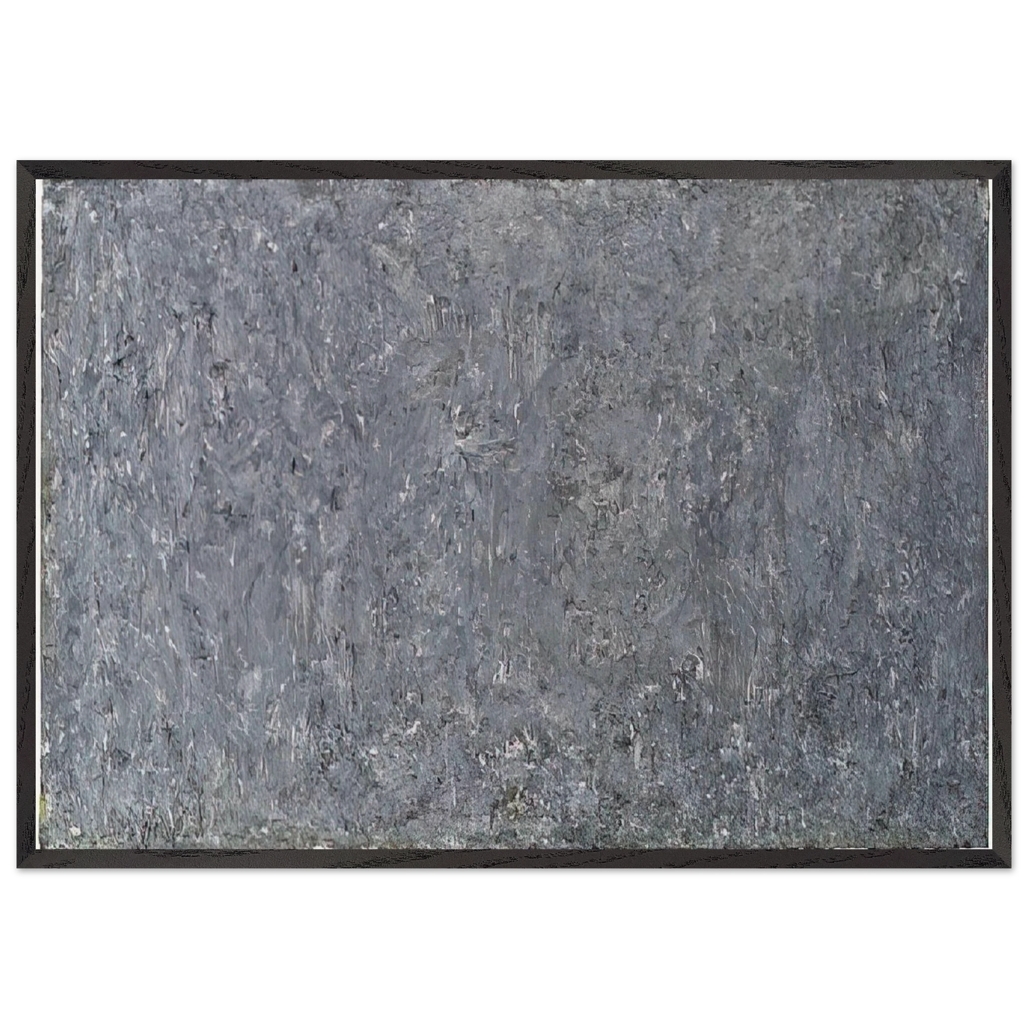 UNTITLED 1988 N4 - Milton Resnick 70x100 cm / 28x40 inches Framed Art Print – Black Wooden Frame