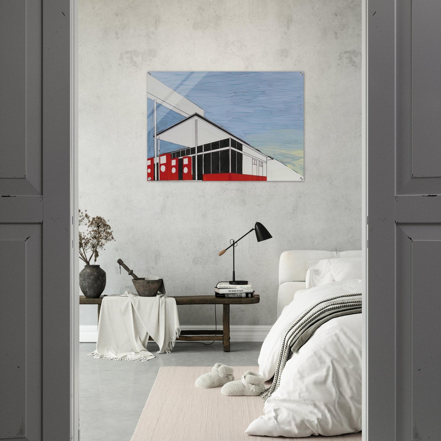 STANDARD STUDY 3 1963 - Edward Ruscha Acrylic Print - 70x100 cm / 28x40″ inches