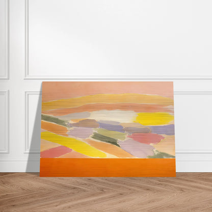 Arielle - 1978 - Ronnie Landfield Brushed Aluminum Print - 70x100 cm / 28x40 inches | Ronnie Landfield Aluminum Print | Ronnie Landfield Prints