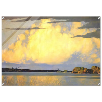 Serenity Lake of the Woods - 1922 - Frank Johnston Acrylic Print - 70x100 cm / 28x40″ inches