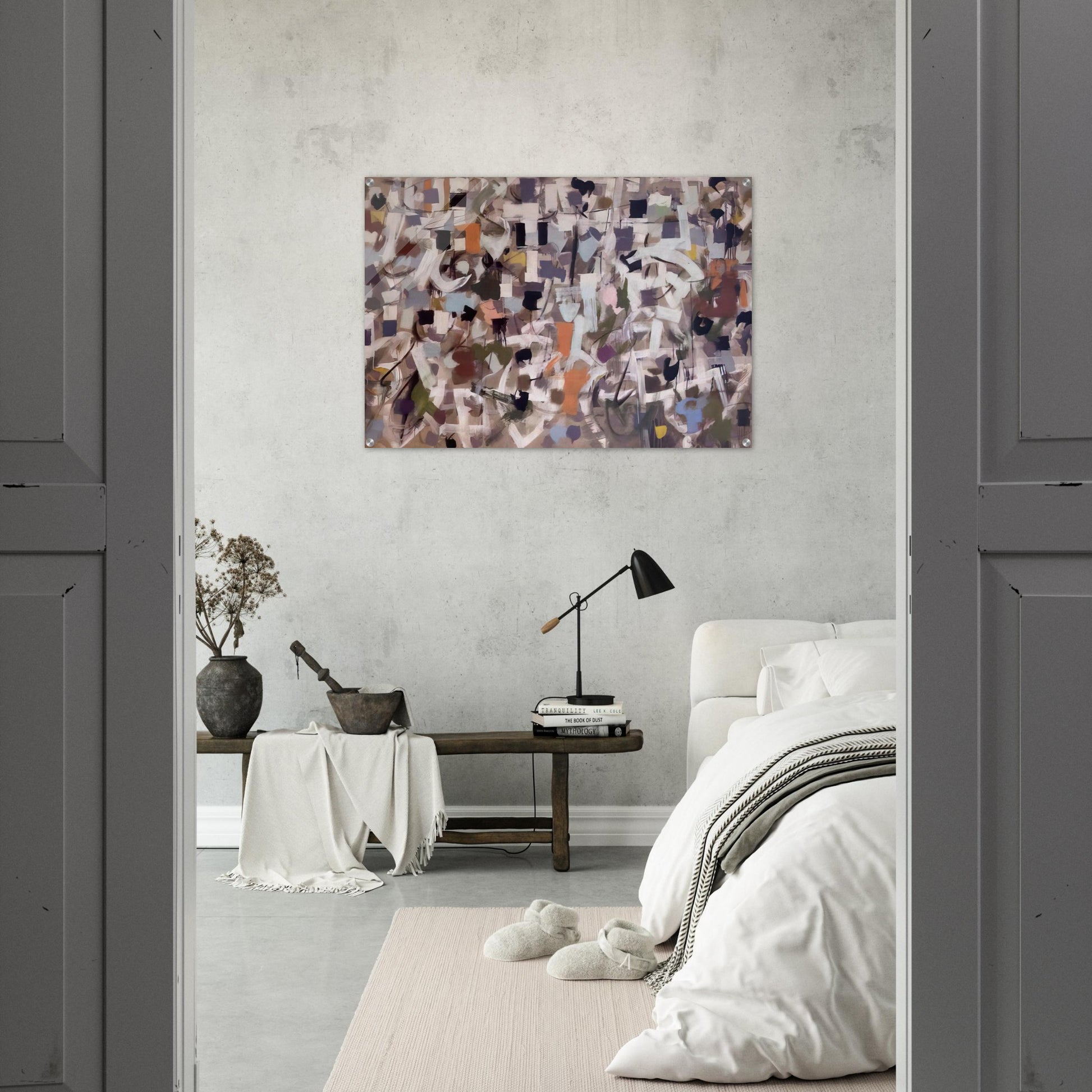 Number 15 - 1953 - Bradley Walker Tomlin Acrylic Print - 70x100 cm / 28x40″ inches | Bradley Walker Tomlin Wall Art | Bradley Walker Tomlin Prints